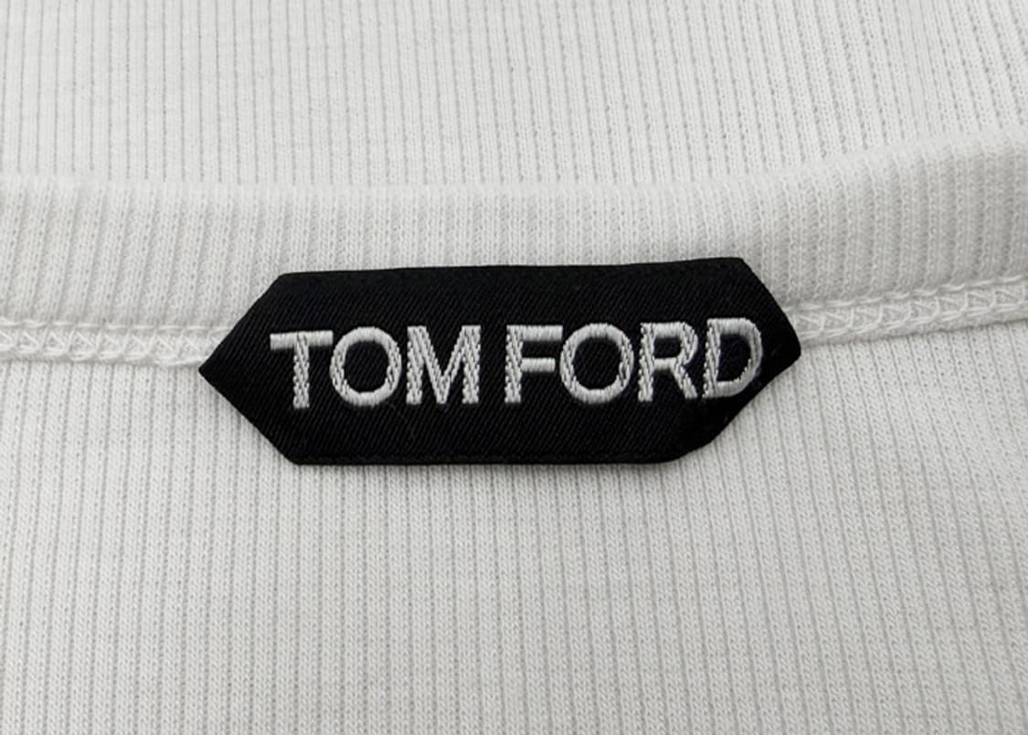 톰포드 헨리넥 골지 반팔티 상품이미지5
