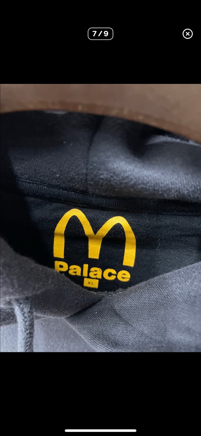 팔라스 X 맥도날드 콜라보 로고 후드티 A3390 상품이미지7