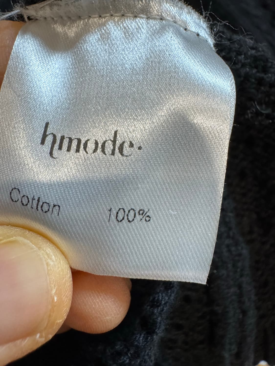 hmode 에이치모드 코튼 크로쉐 가디건 상품이미지6