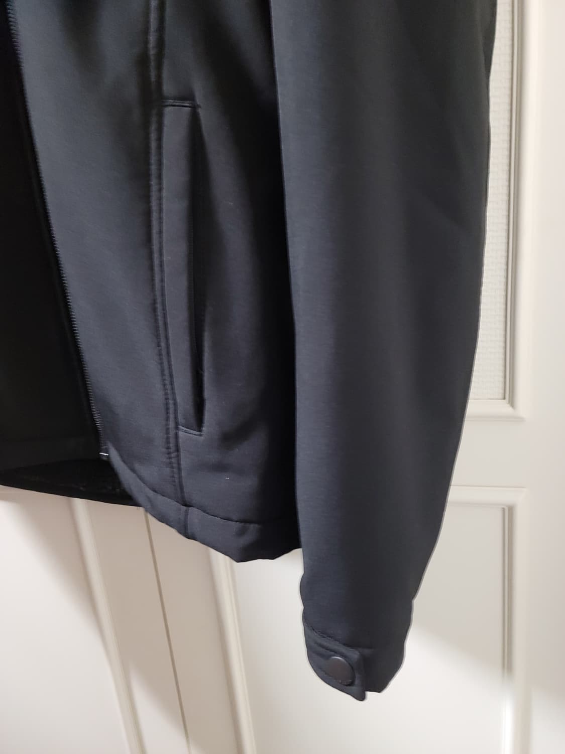 Tommy 타미힐피거 남성 후드 집업 보머 래빗 퍼 자켓 블랙 S 사이즈 상품이미지5