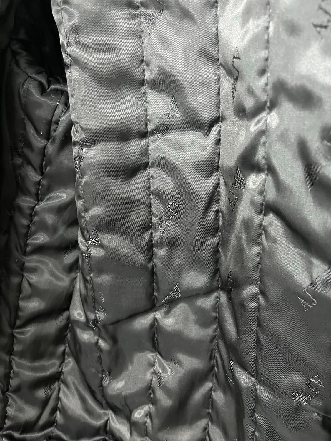 아르마니 익스체인지 블랙 봄버 자켓 남L 상품이미지7