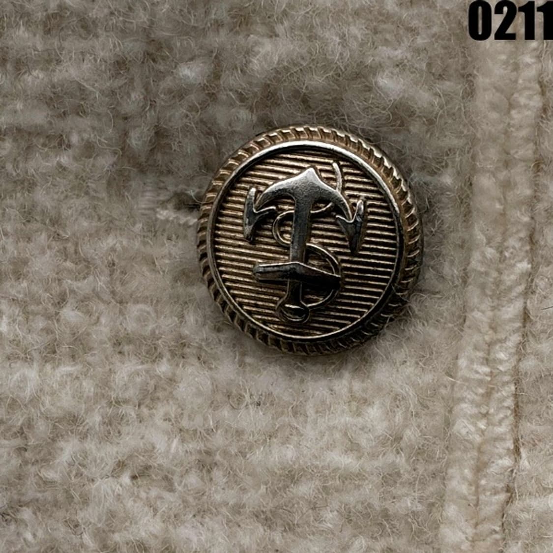 세인트제임스 울 블렌드 노카라 자켓 S 0211 상품이미지3