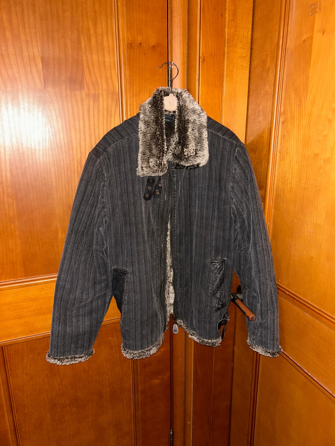 Denim Shearling Jacekt / 데님 시어링 자켓 상품이미지2