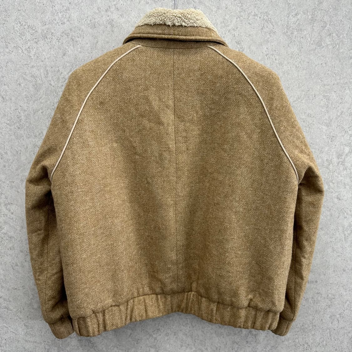 Free 여자 안감 퍼 투웨이 울 점퍼 상품이미지2