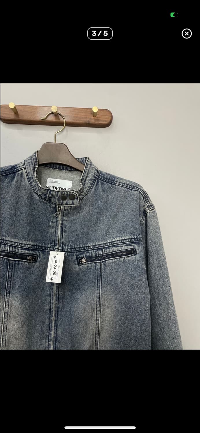 슈퍼서브 워싱 크롭 데님자켓 A3363 상품이미지3