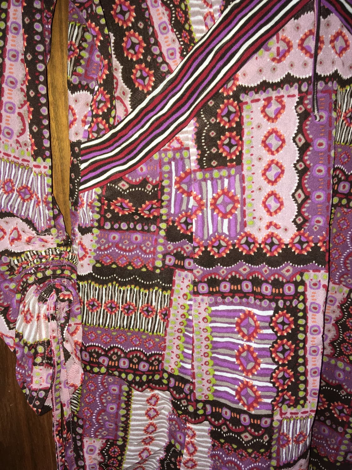 히피 에스닉 셔링 블라우스 상품이미지4