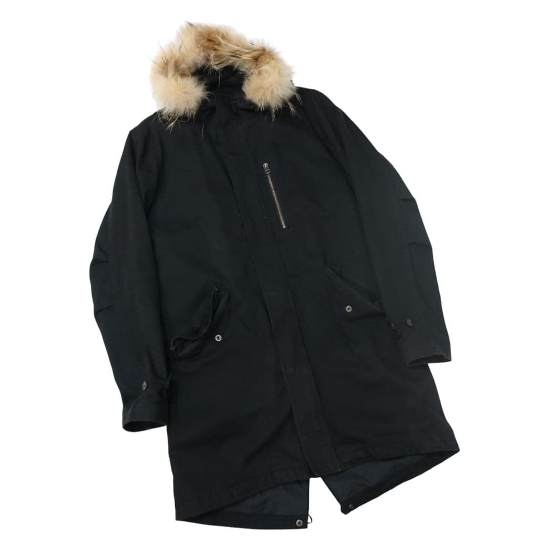 SHIPS JET BLUE 쉽스 제트 블루 라쿤퍼 후드 피쉬테일 파카 상품이미지1