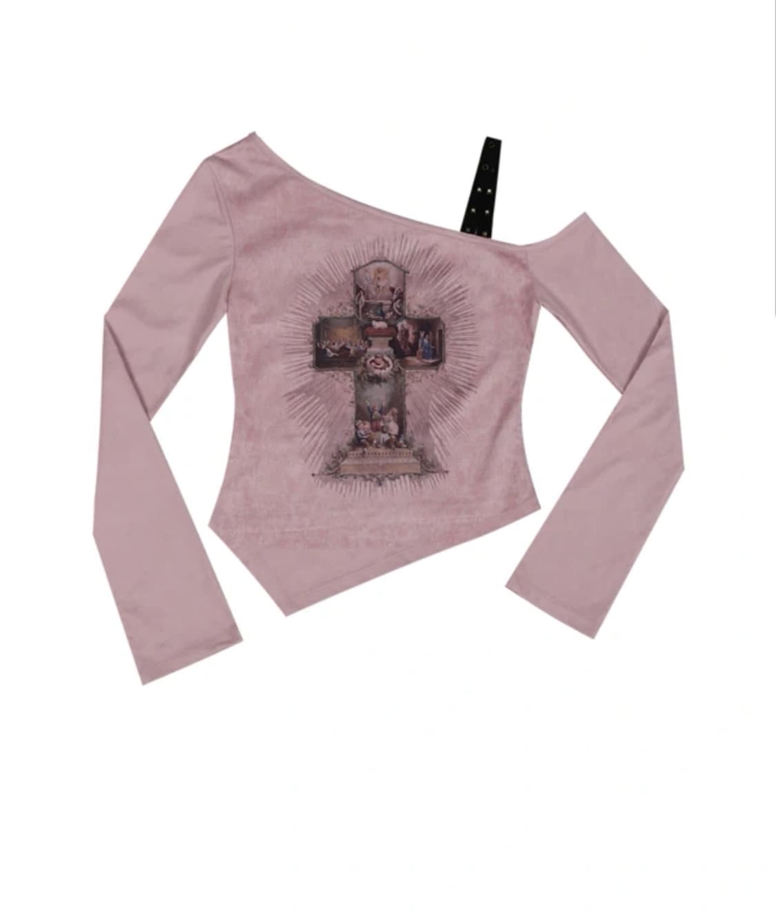 달링유어배드 원숄더 탑 상품이미지1