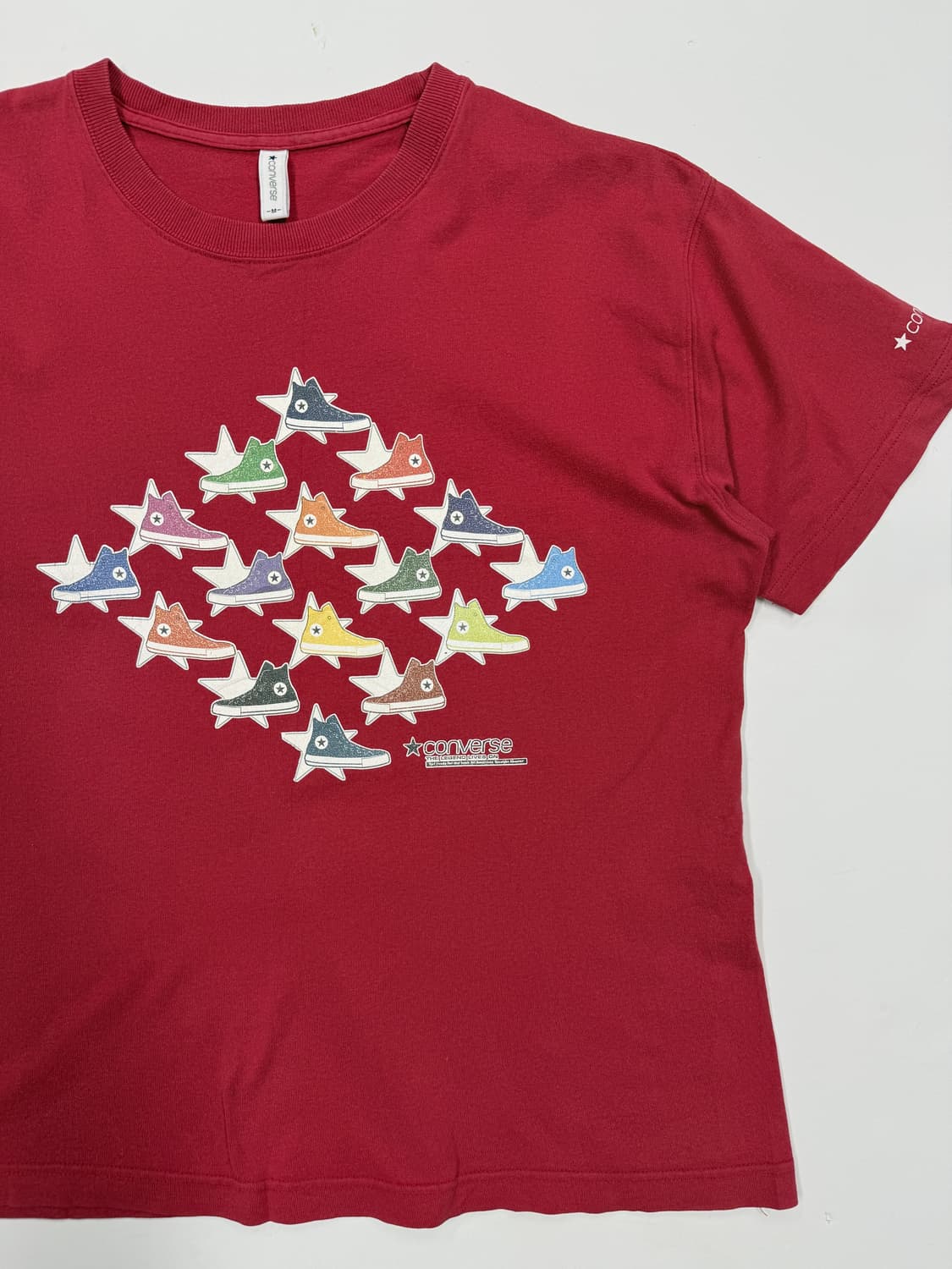 Converse 올스타 멀티컬러 그래픽 반팔 티셔츠 상품이미지2