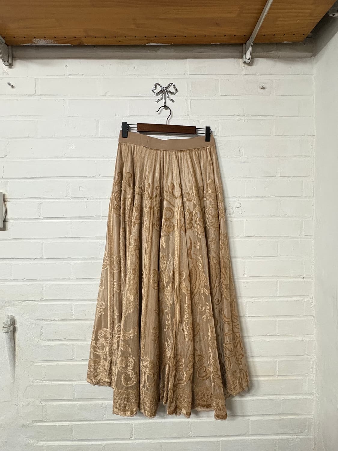 jpn vintage banding long skirt 상품이미지2