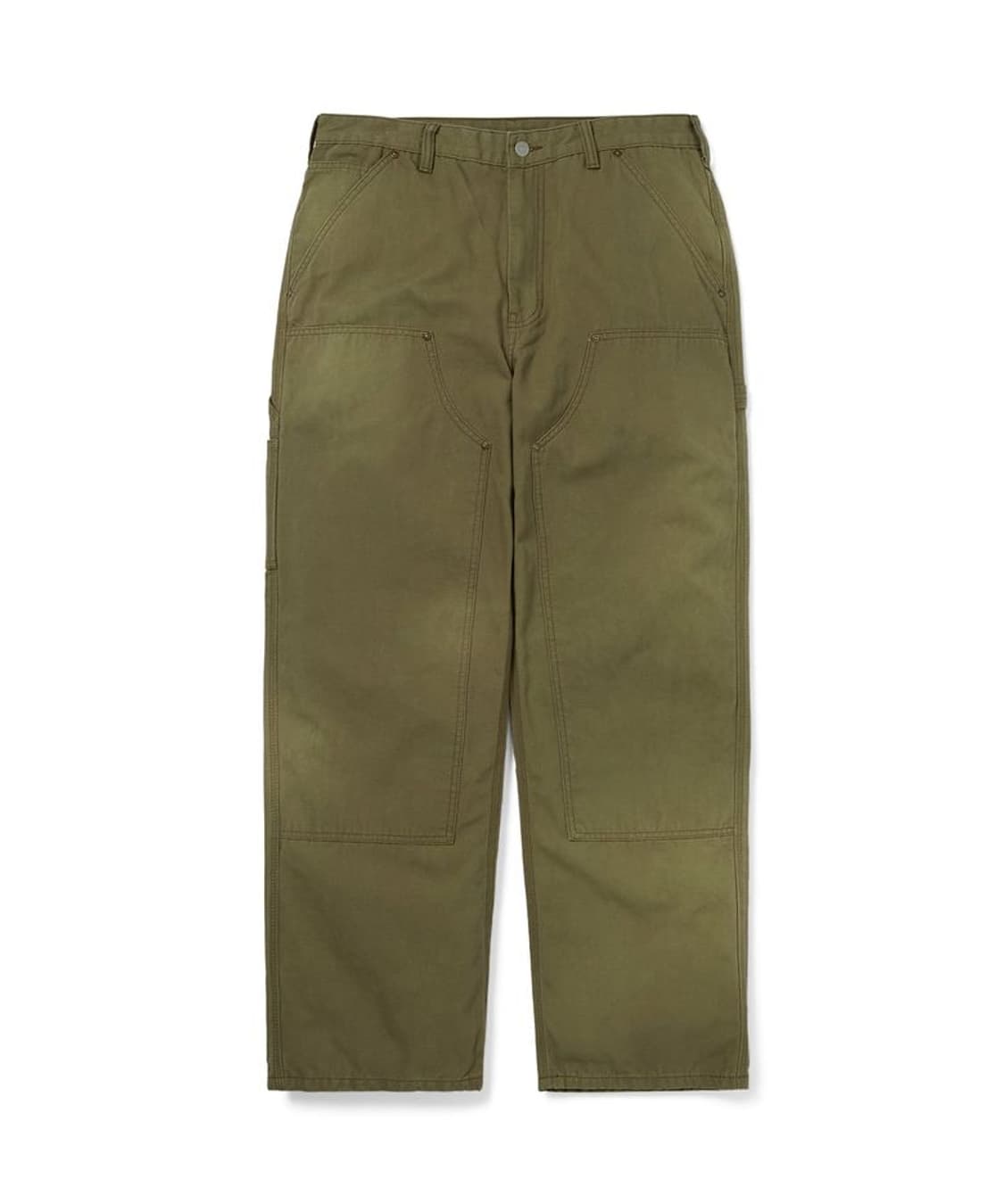 디스이즈네버댓 Bleached Double Knee Pant 카키 L 상품이미지1