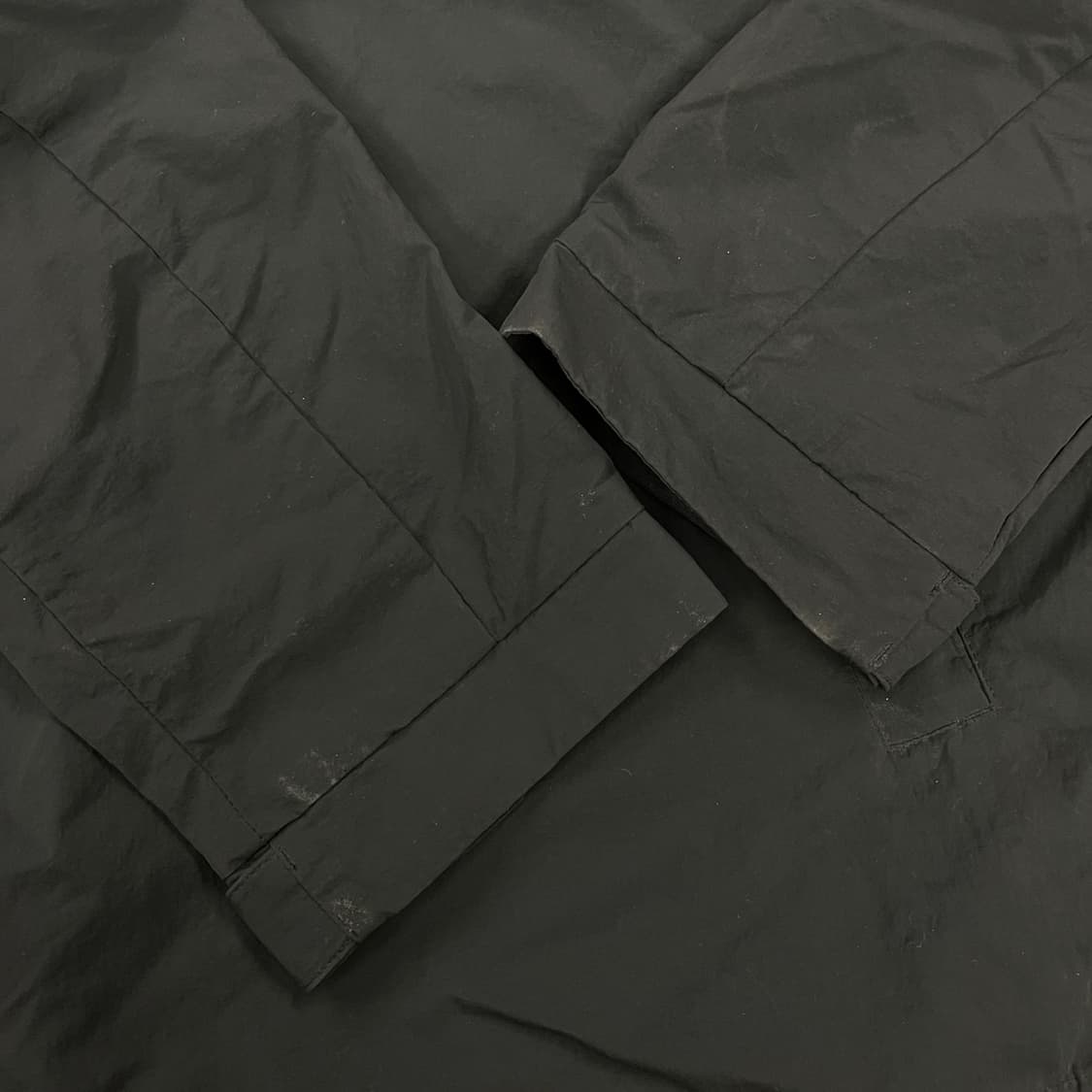 [정품/M] 노스페이스 블랙 후드 바람막이 자켓 b10 상품이미지7