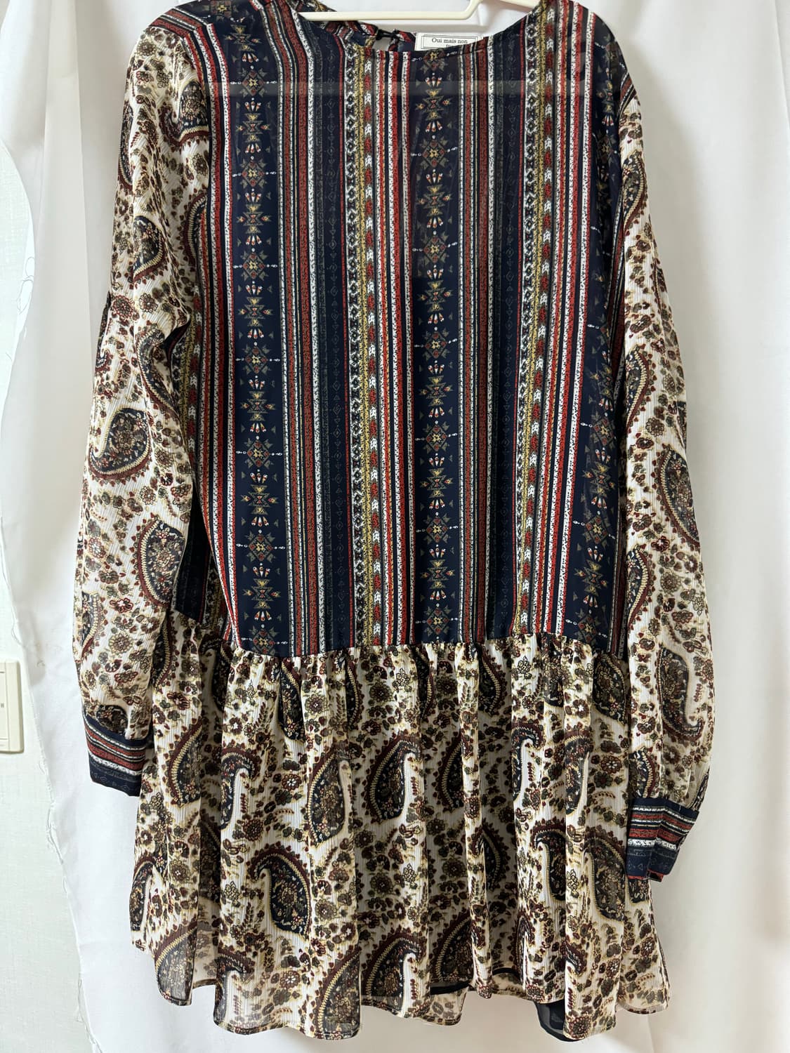 위메농 페이즐리 원피스 상품이미지3