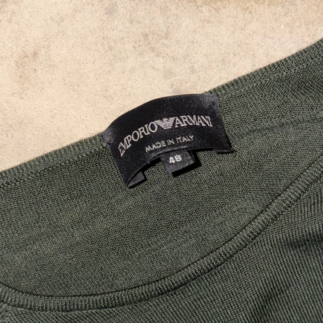 SS17 Emporio Armani Fingerprint Knit 상품이미지4