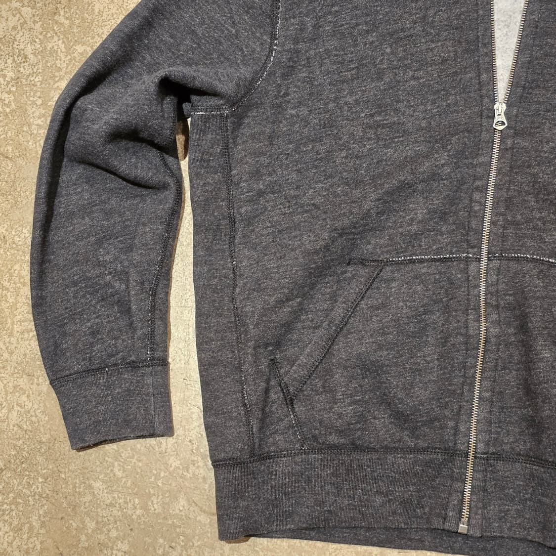 Polo Ralph Lauren 다크 그레이 헤더후드 집업 상품이미지3