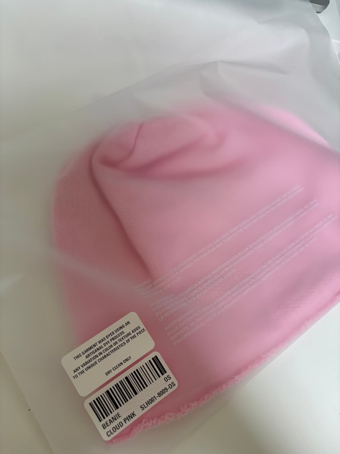 Skylrk cloud pink 클라우드 핑크 비니 상품이미지3