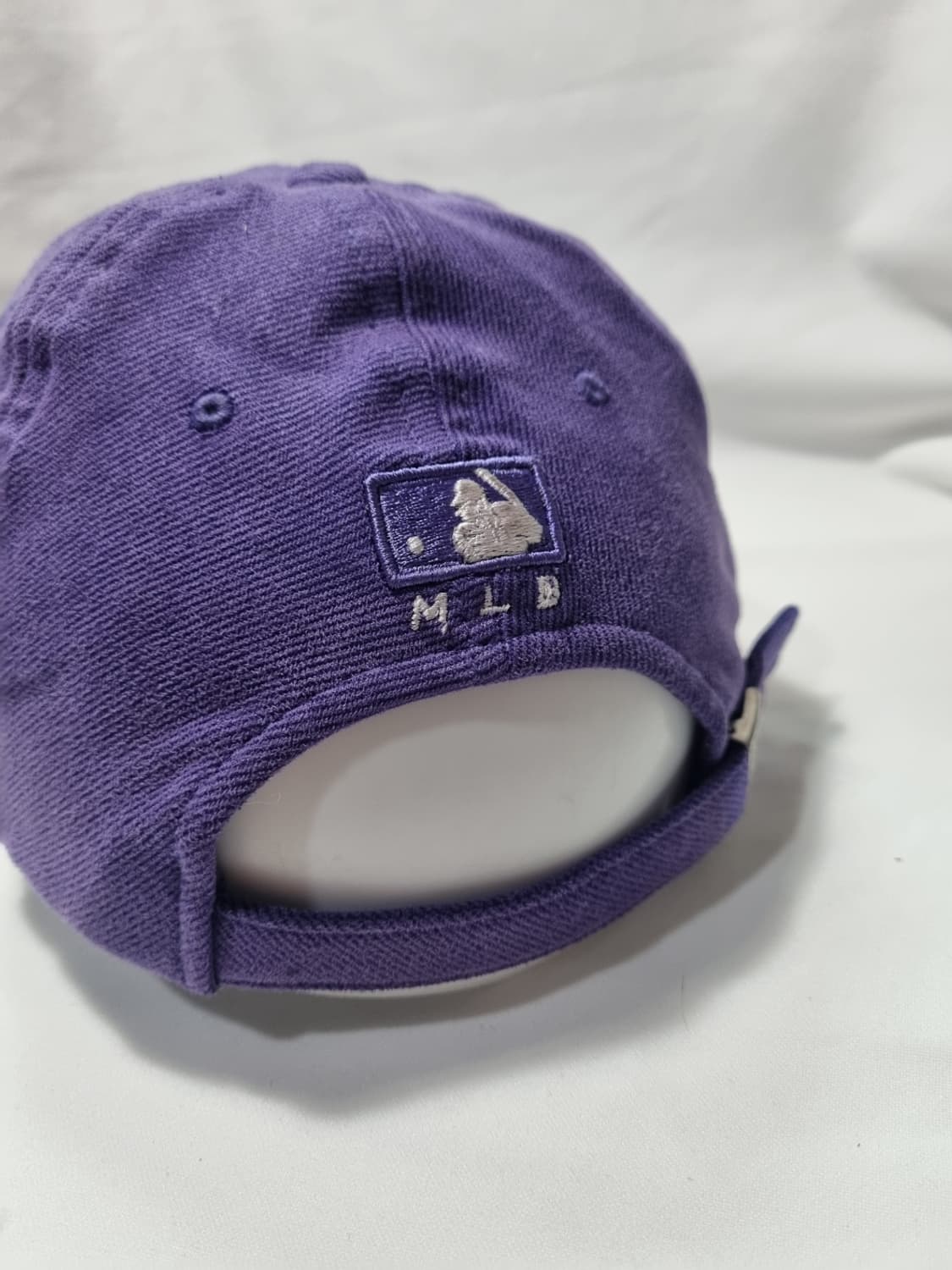 MLB 엠엘비 퍼플 코듀로이 볼캡 상품이미지2