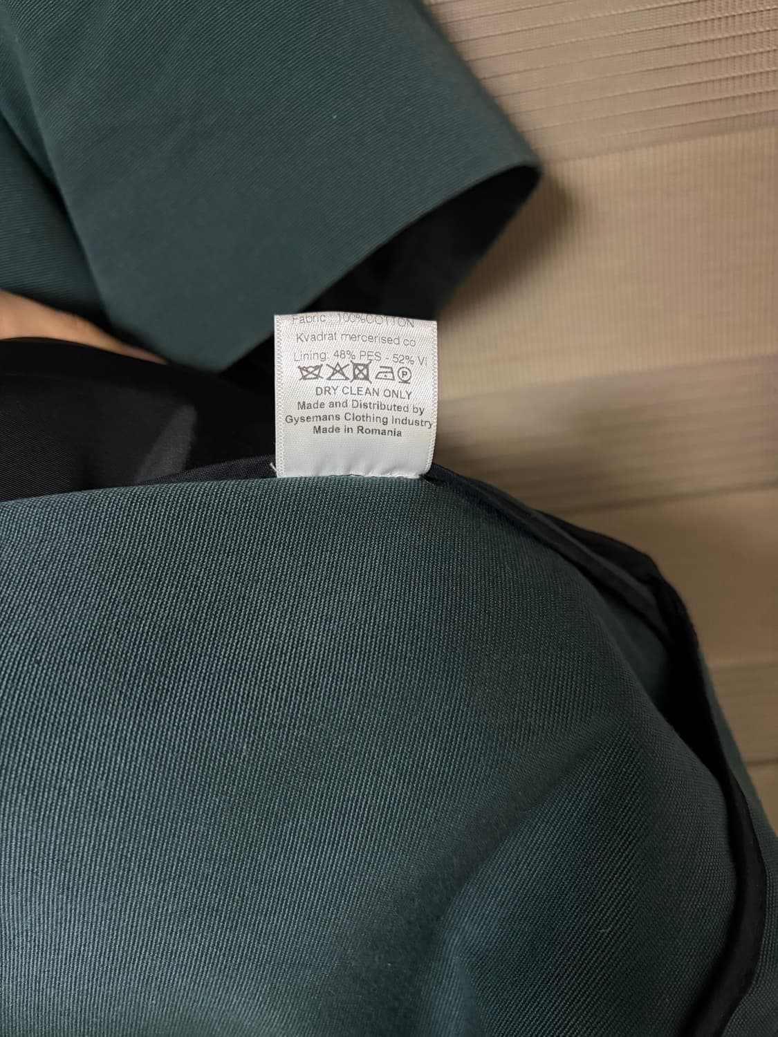 [S] 나마체코 19ss 트라이앵글 하프 셔츠 그린 상품이미지5