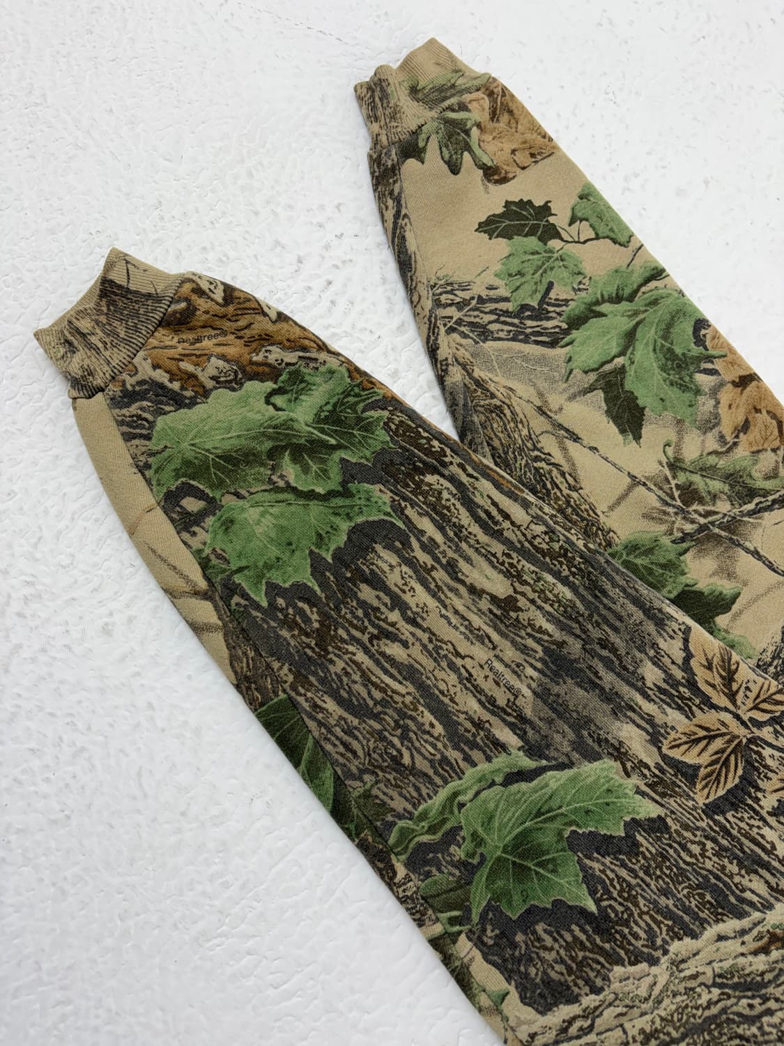 90s Forest Camouflage Quarter Sweatshirt 상품이미지8