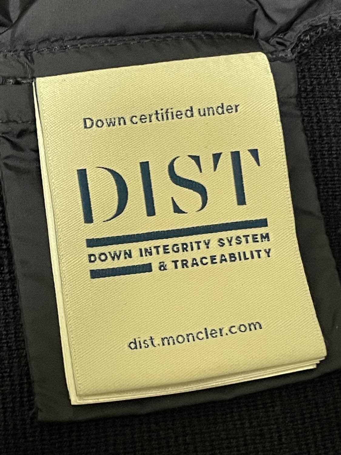 [ M ] 몽클레어 니트패딩 김현우 니트패딩 트리콧 네이비 상품이미지5