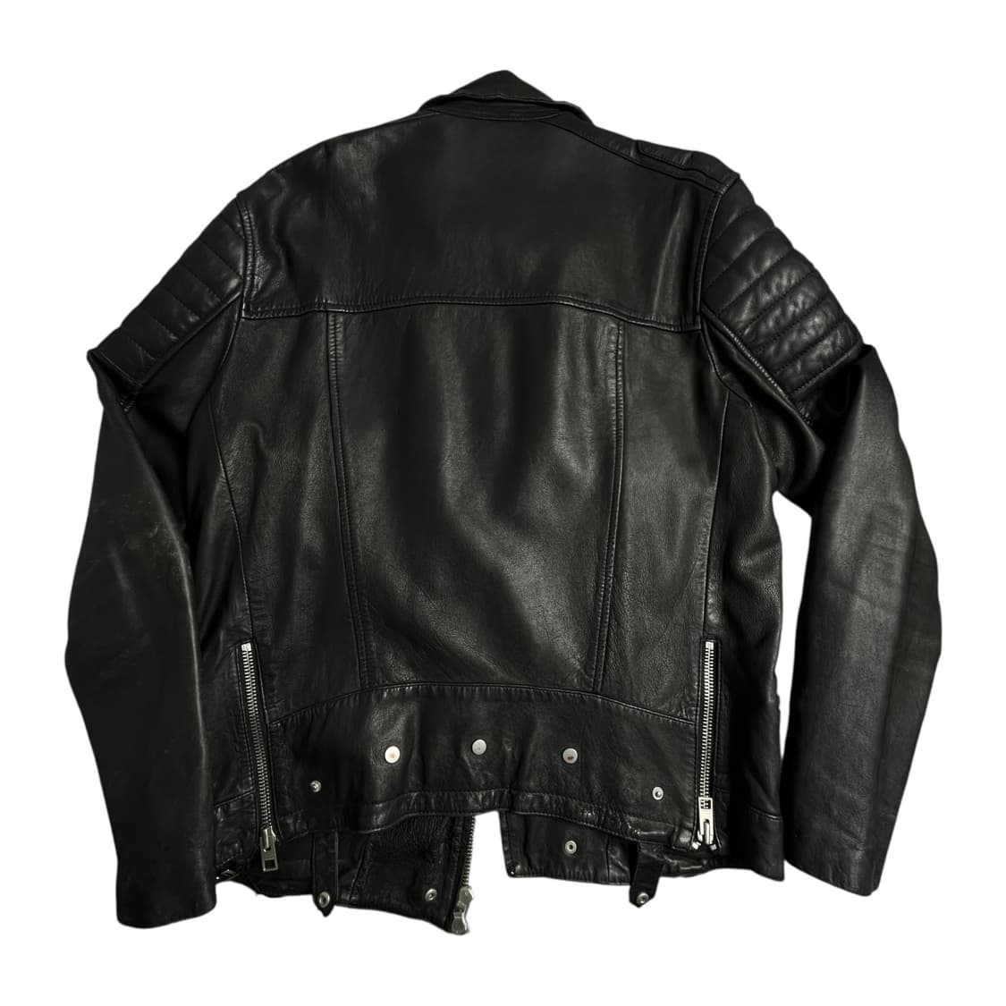 ALLSAINTS 올세인츠 가죽 라이더 자켓 블랙 상품이미지3