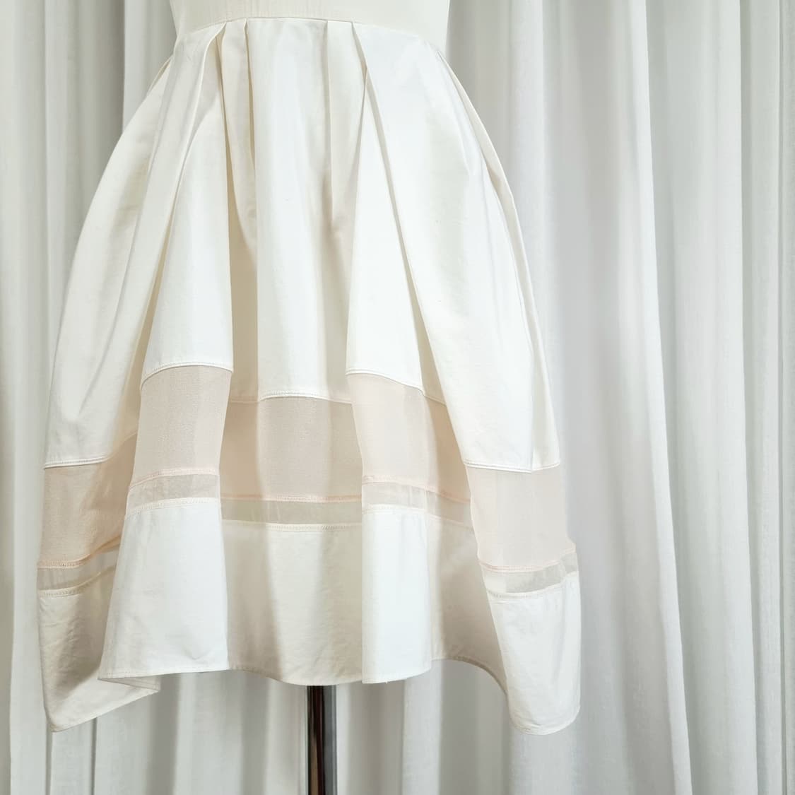 3.1 필립림 실크 코튼 뷔스티에 원피스 (44/표기0)  상품이미지6