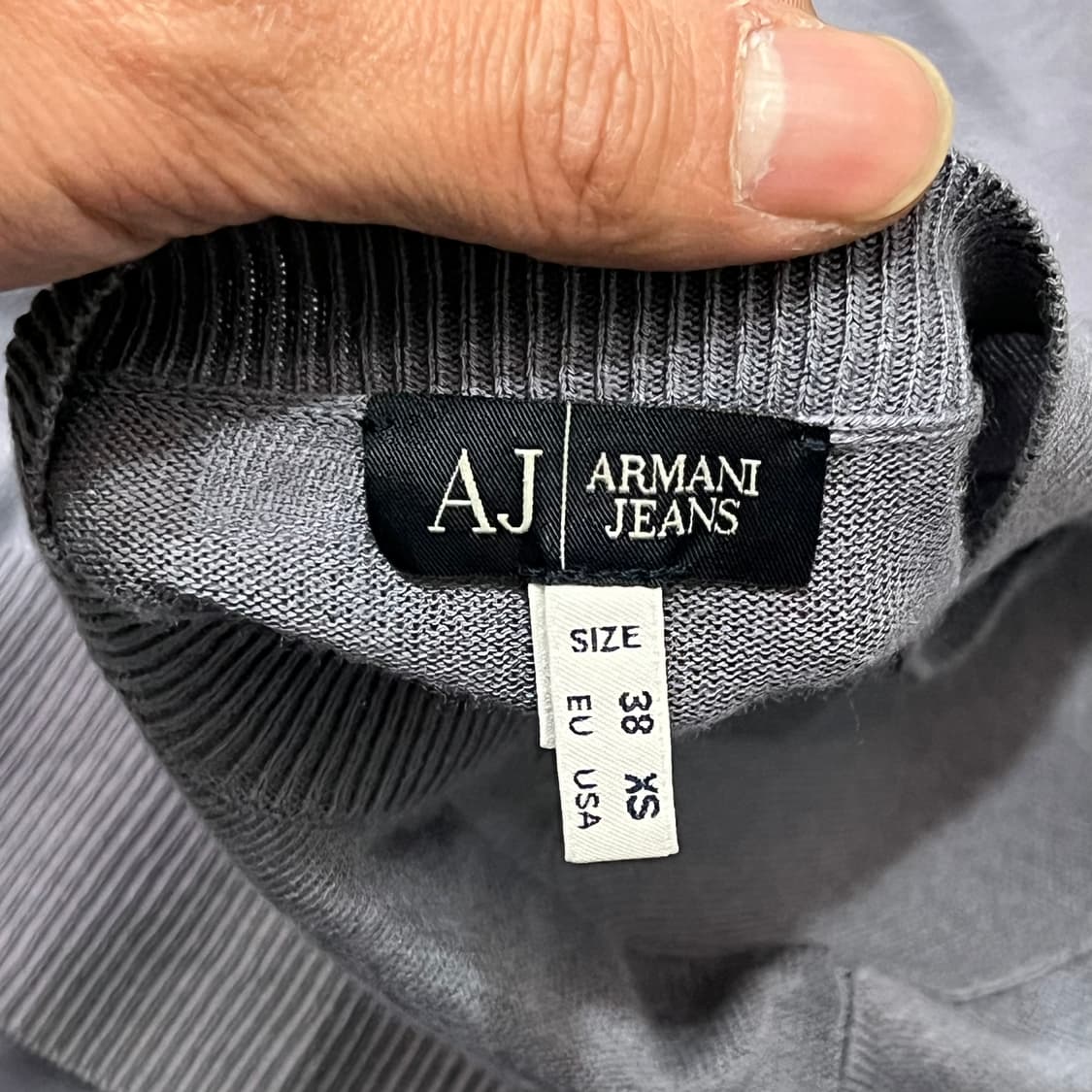  아르마니 익스체인지 레이어드 니트 y15457 상품이미지7