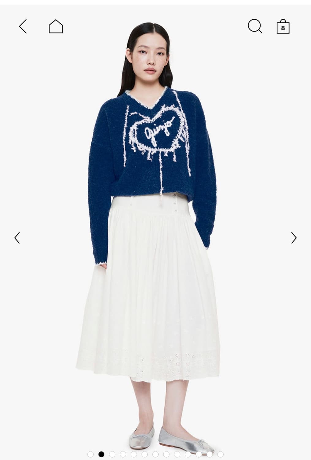 Danielle guizio 아일릿 스커트 상품이미지4