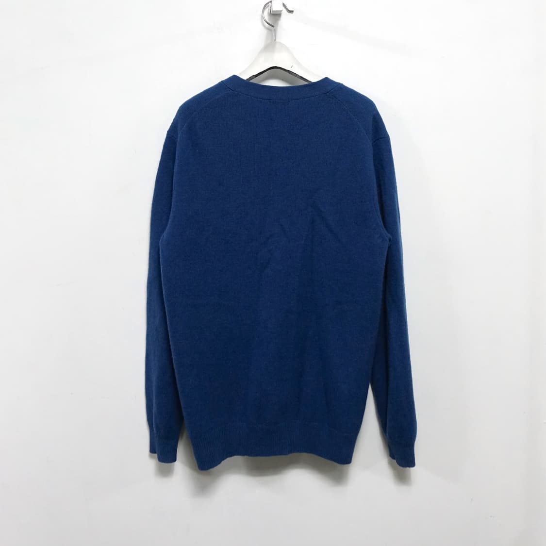 [XL,100] UNIQLO 유니클로 램스울 틸 블루  가디건 상품이미지4