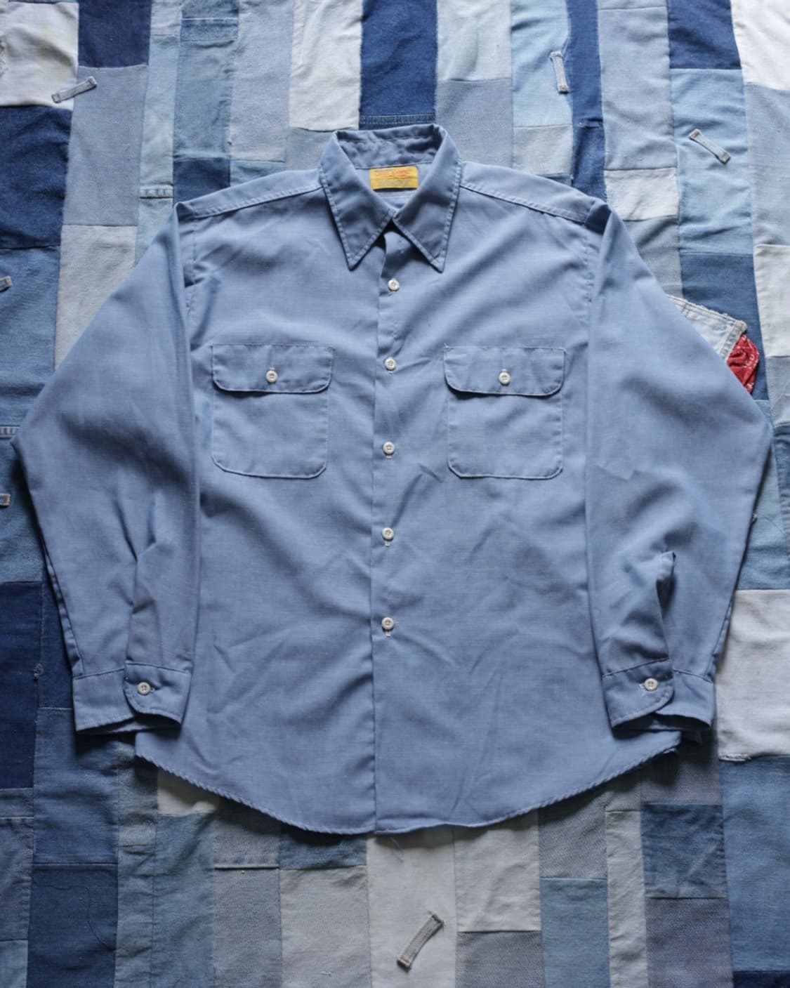 빅 얀크 70s 샴브레이 셔츠/Big yank 70s chambray 상품이미지1