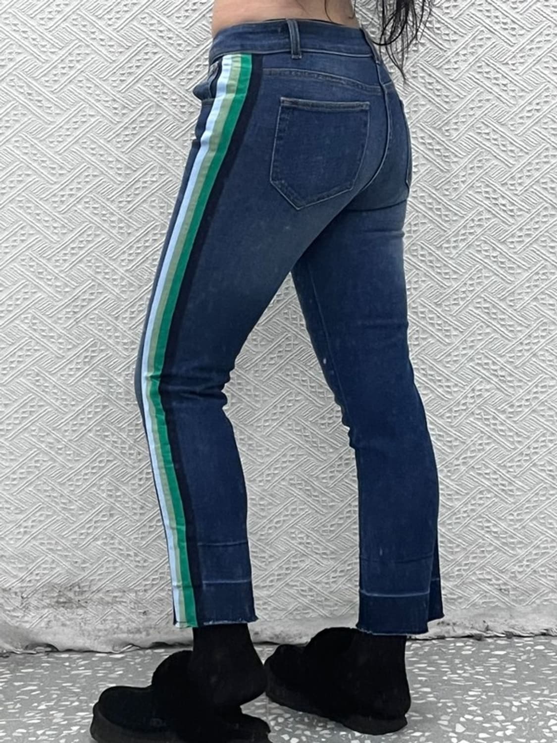 에센셜 앤트워프 레트로 사이드 라인 데님팬츠 25인치 C08632 상품이미지1