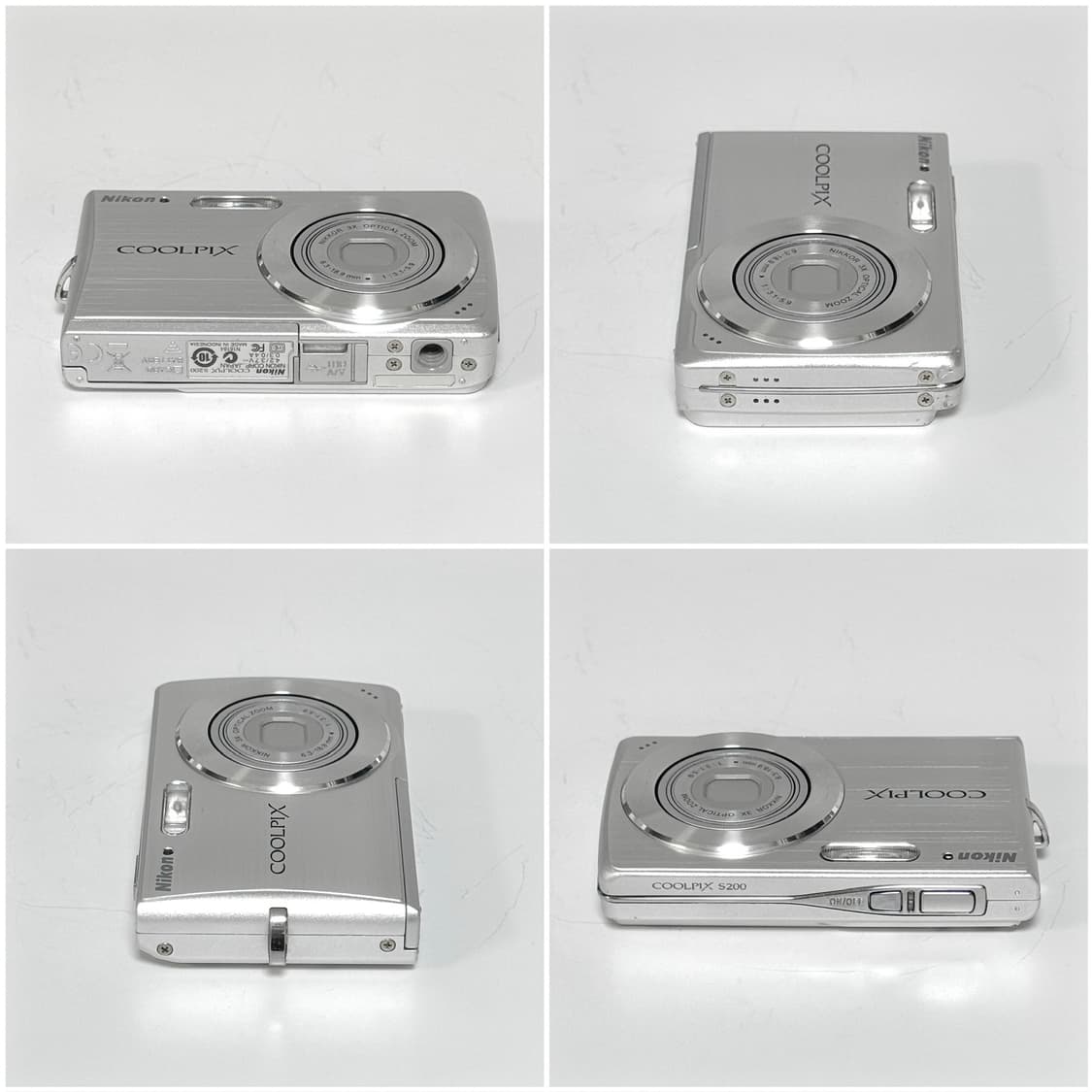 니콘 쿨픽스 S200 실버 빈티지디카 상품이미지5