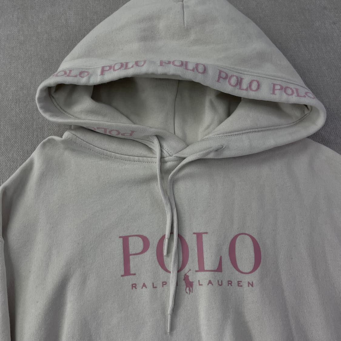 W 95 폴로 랄프로렌 신형라벨 빅로고 후드티 상품이미지2