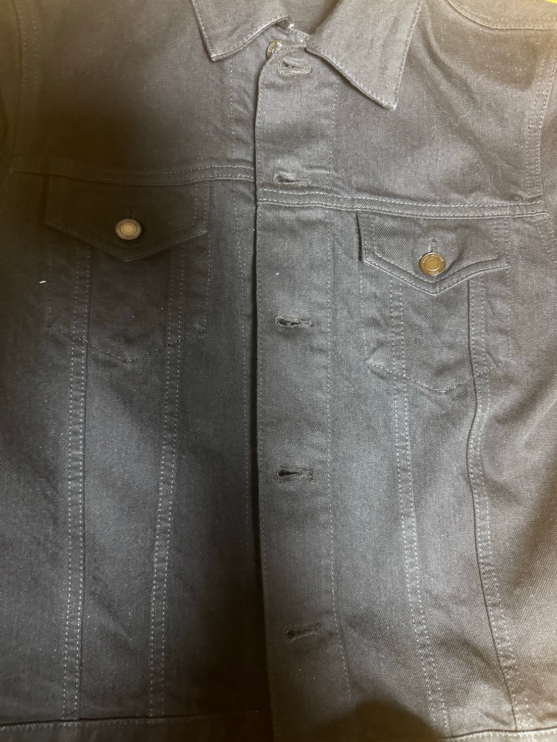 생로랑 블랙 데님 자켓 상품이미지3