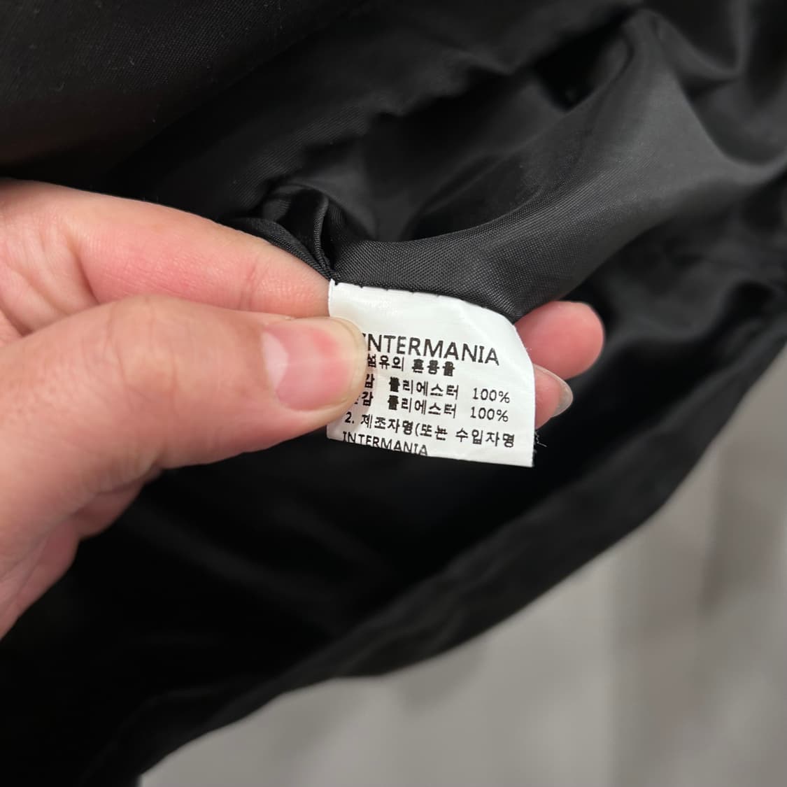 인터매니아 래글런 오버핏 나일론 코치자켓 상품이미지4