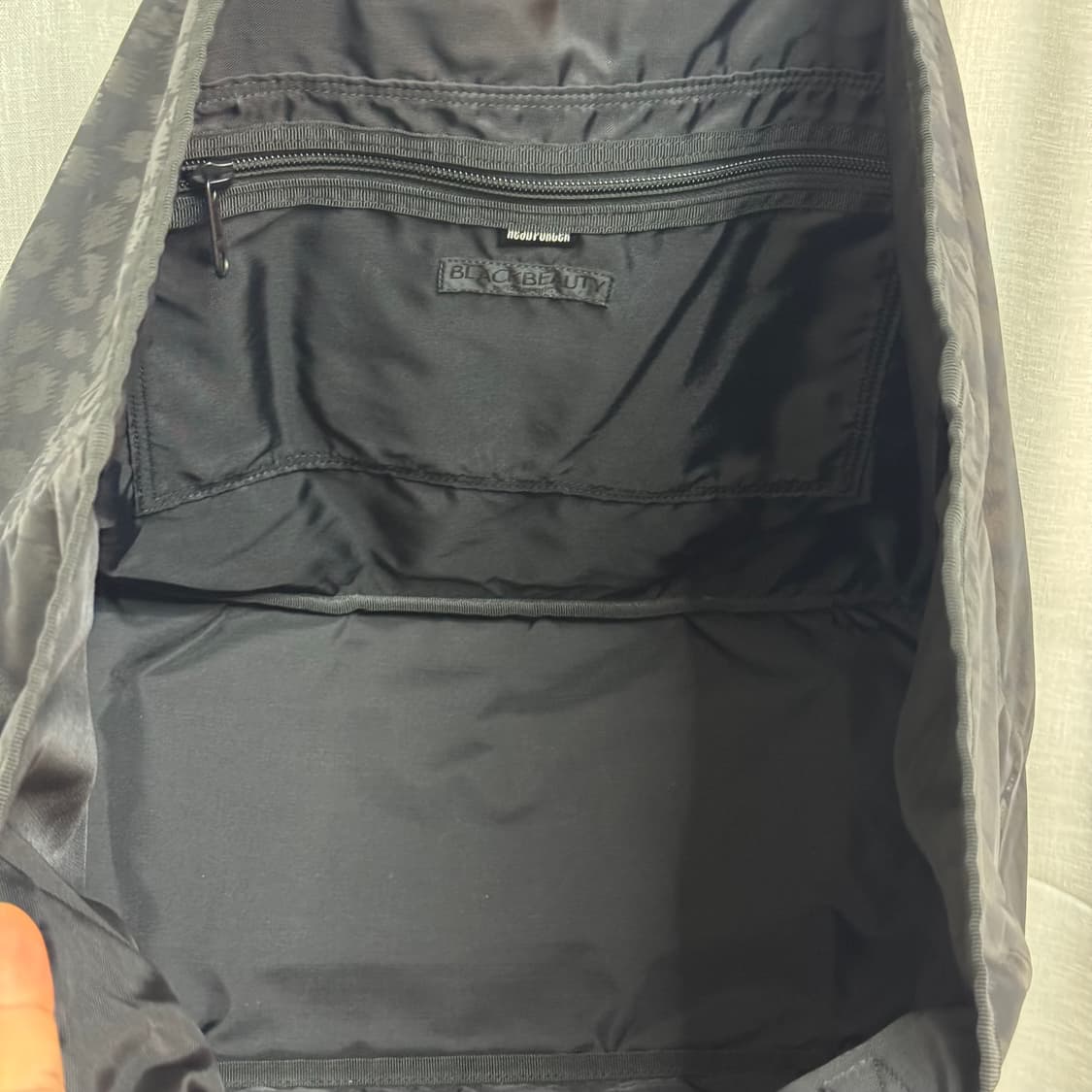 헤드포터(HEAD PORTER) 블랙뷰티 레오파드 대형 토트백 상품이미지3