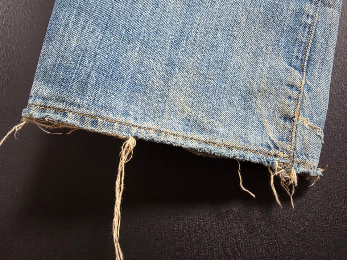 20s 빈티지 리바이스 발렌시아제 201 대전판 워크팬츠 555 usa 상품이미지8