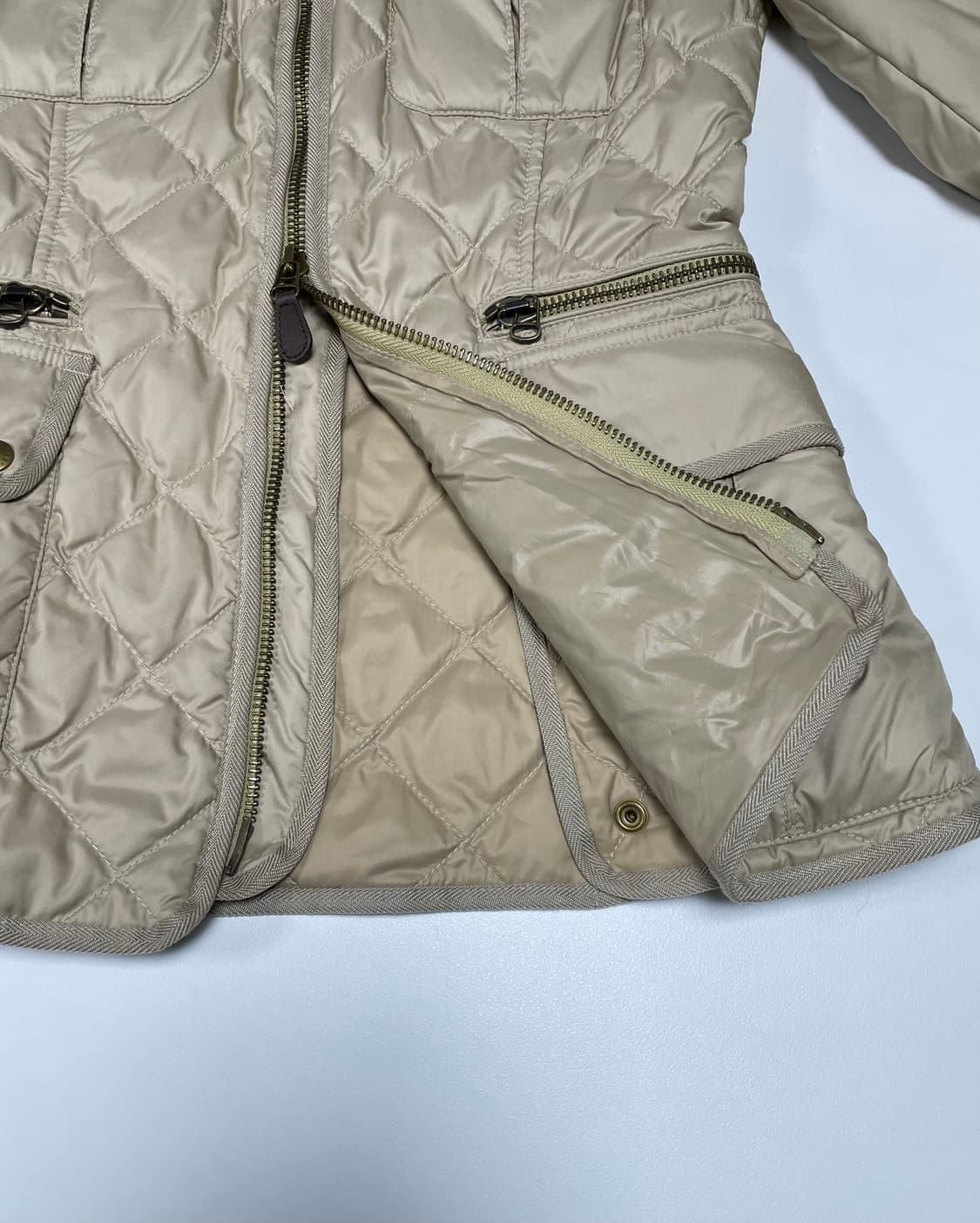 [M] 폴로 랄프로렌 여성 퀼팅 자켓 경량 패딩 상품이미지7
