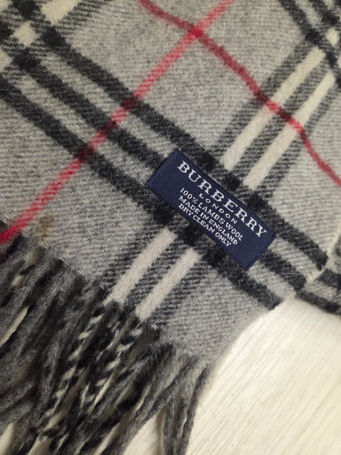 버버리 캐시미어 100 목도리 상품이미지2