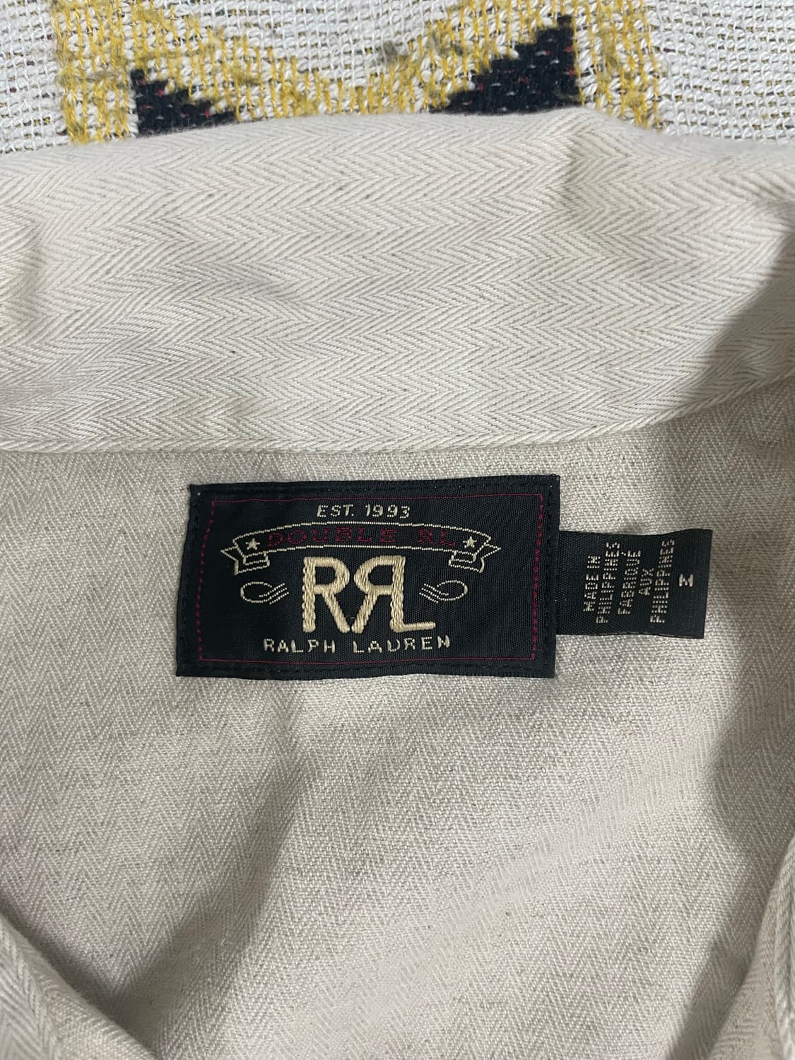 RRL 헤링본 오버 셔츠자켓(M) 상품이미지2