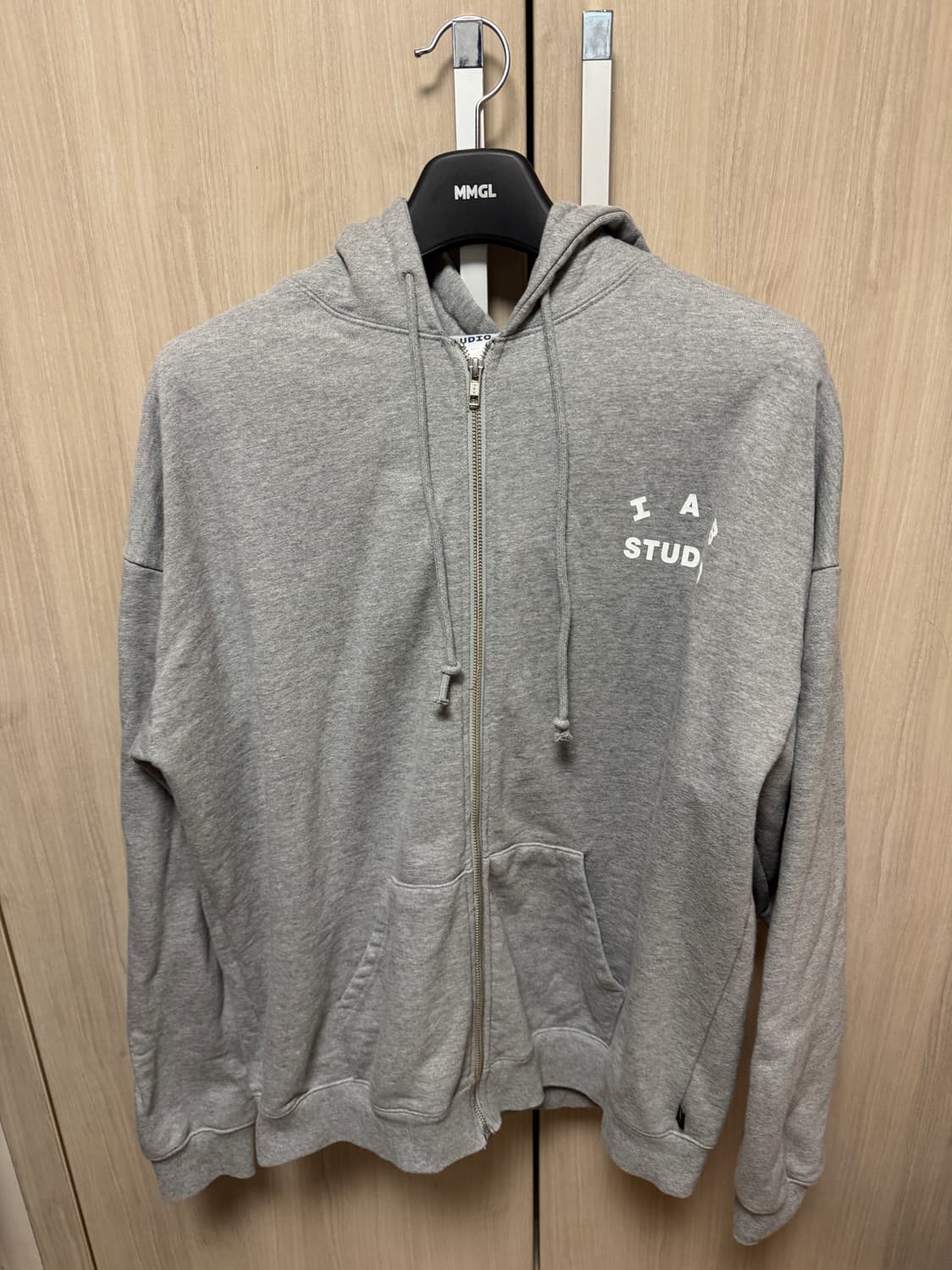 아이앱스튜디오 후드집업 그레이 XL 상품이미지1
