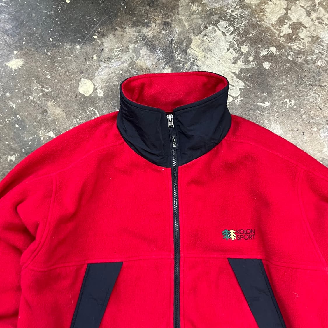 105) 빈티지 코오롱스포츠 신칠라 플리스자켓 후리스 상품이미지2