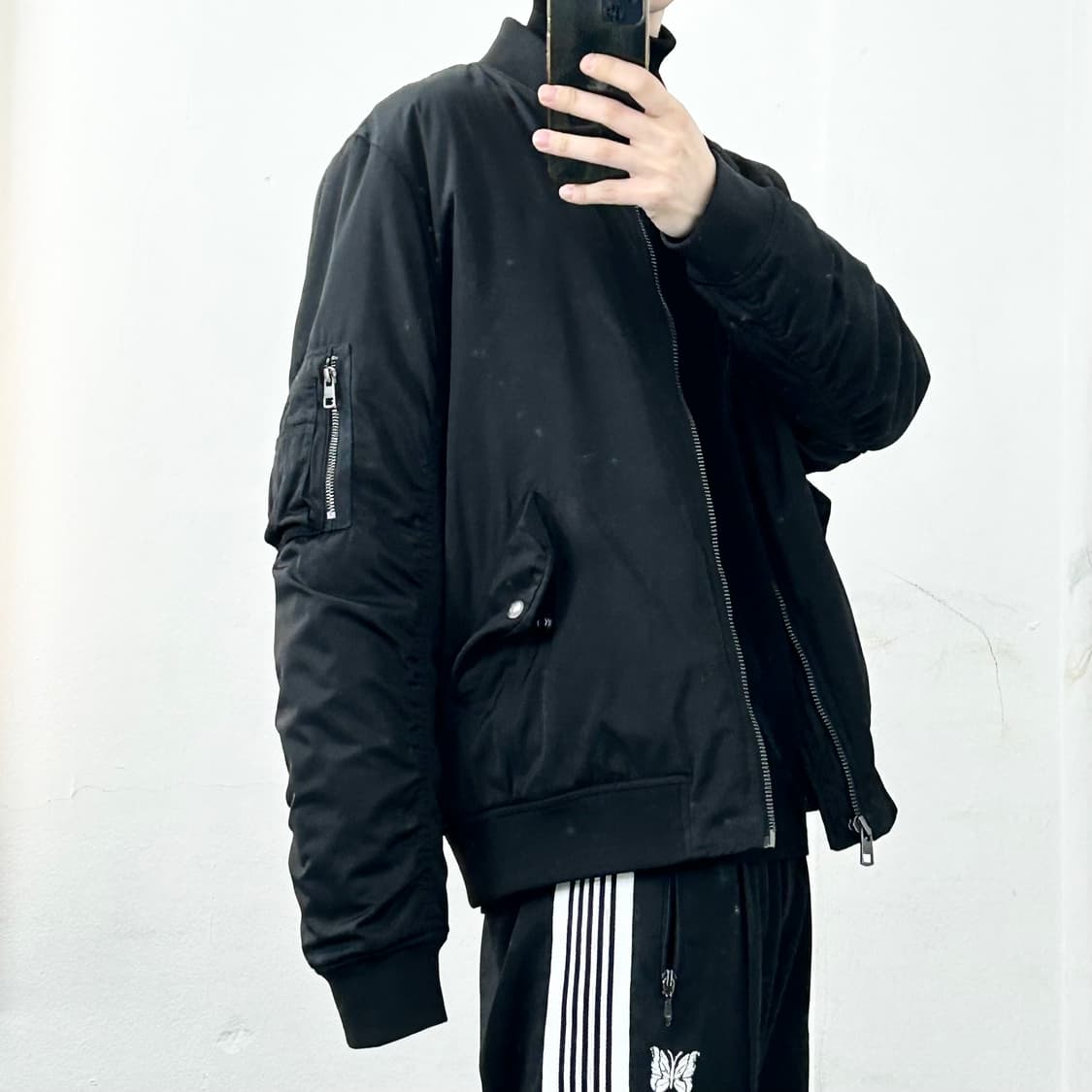 캘빈클라인 빅로고 MA-1 자켓 상품이미지5