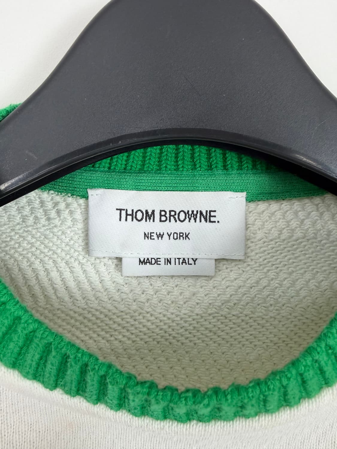 a293) 톰브라운 컬러블록 맨투맨 상품이미지4