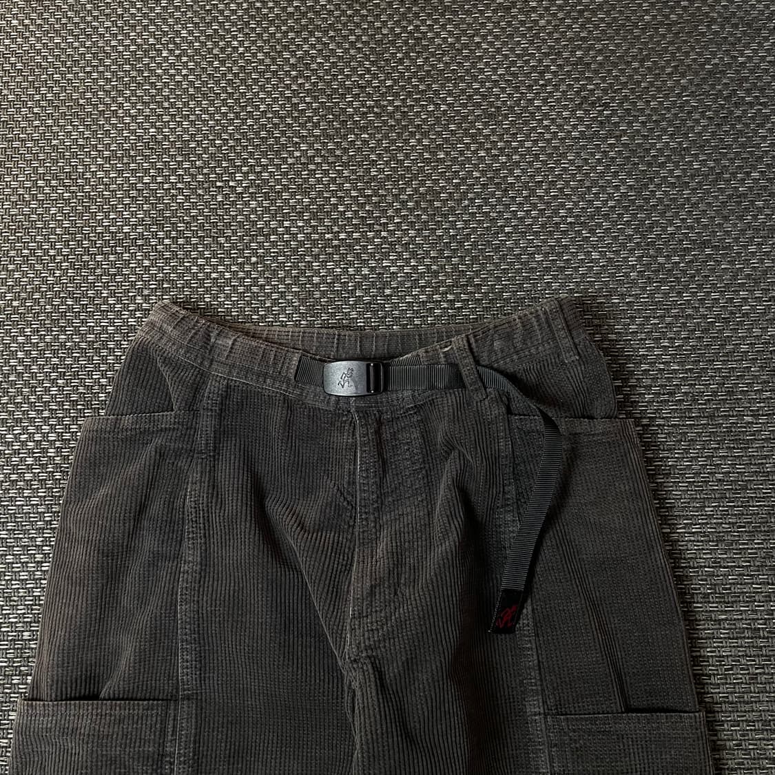 (26) 그라미치 그레이 코듀로이 와이드 카고 팬츠 S 상품이미지3