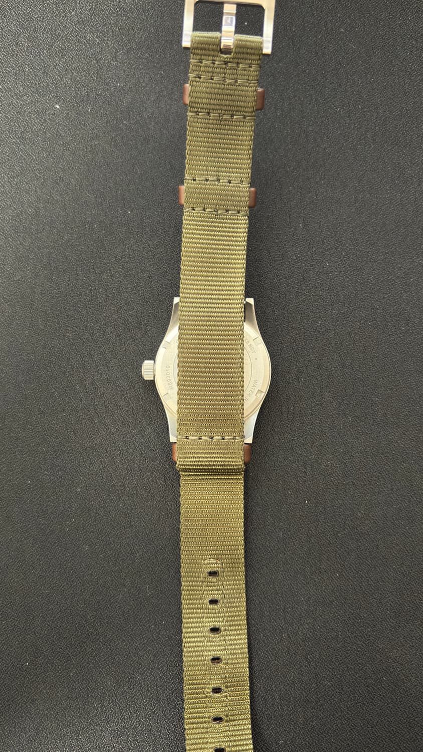 해밀턴 카키필드 쿼츠 33mm 화이트 상품이미지5