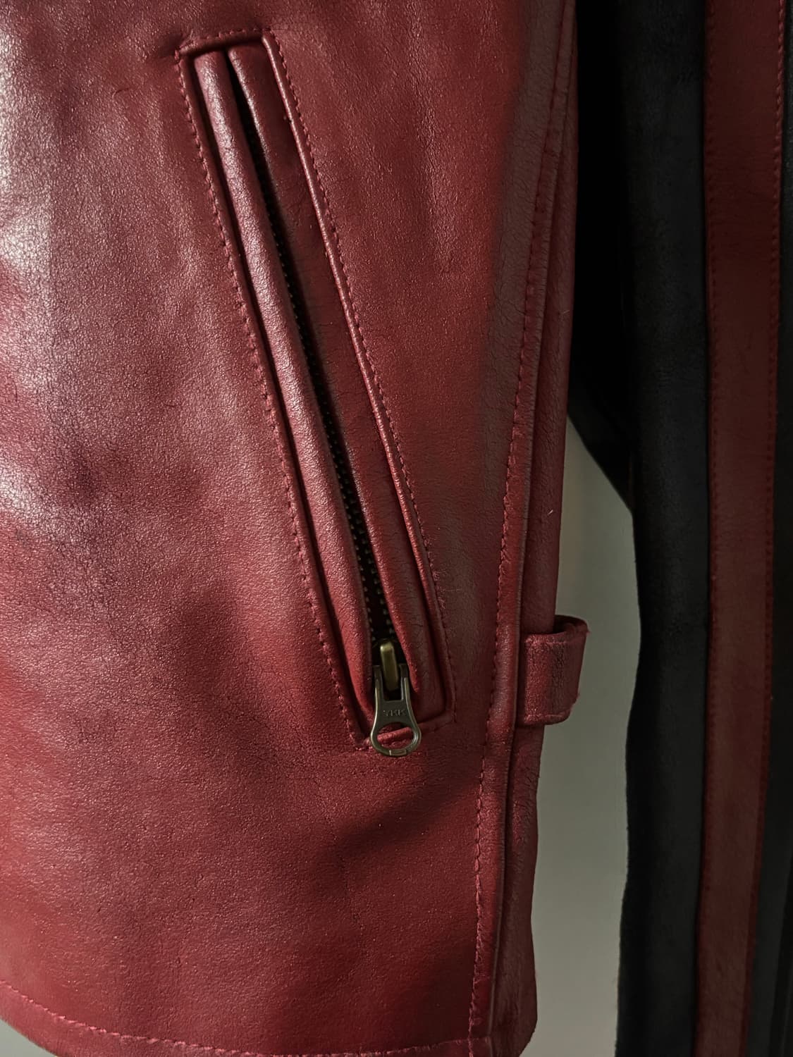 할리 하이넥 소가죽 상품이미지4