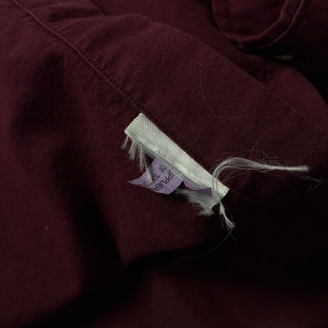 Polo  폴로 랄프로렌 자수 코튼 버건디 옥스퍼드 셔츠  상품이미지5