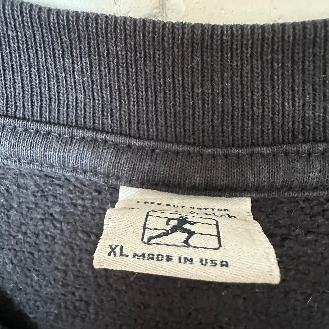 XL 스포티 앤 리치 맨투맨 블랙 상품이미지3