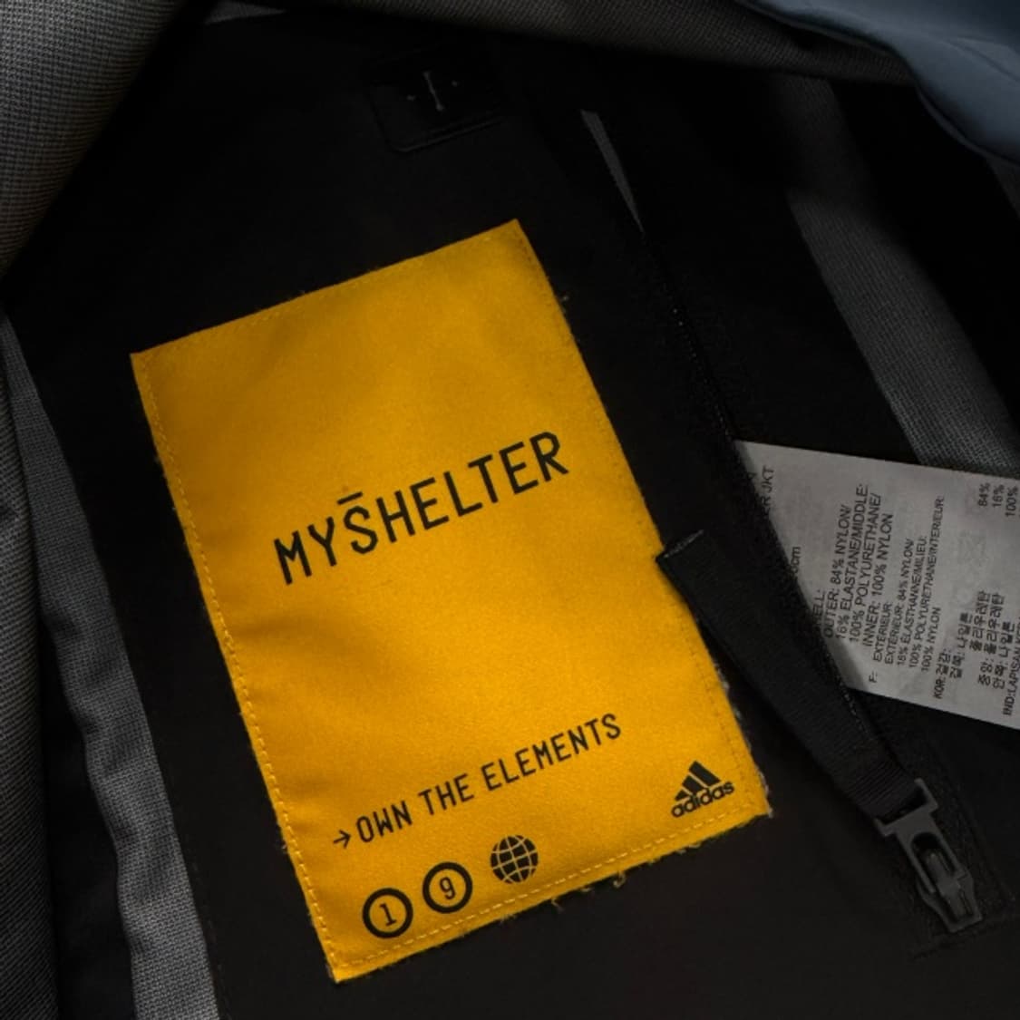 100 아디다스 네이비 마이쉘터 바람막이 상품이미지4